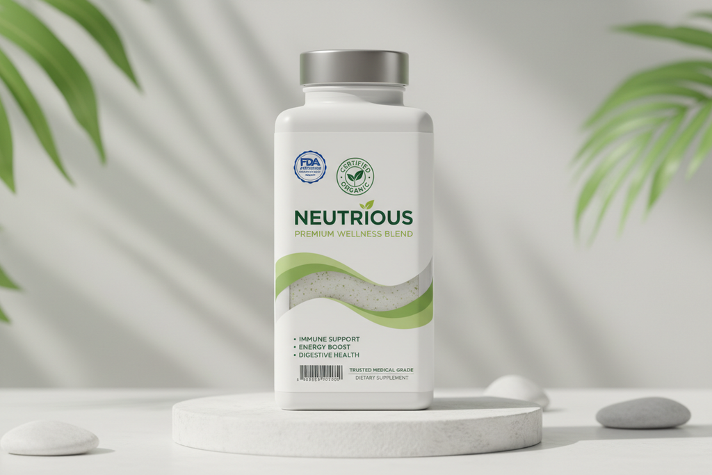 add  neutrious package with fda approved and organic